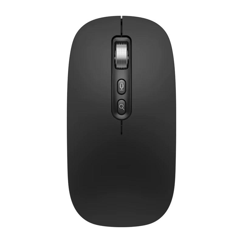 Ergonomic Wireless Mouse - 24G Bluetooth 1600DPI Silent Rechargeable for Windows Laptop