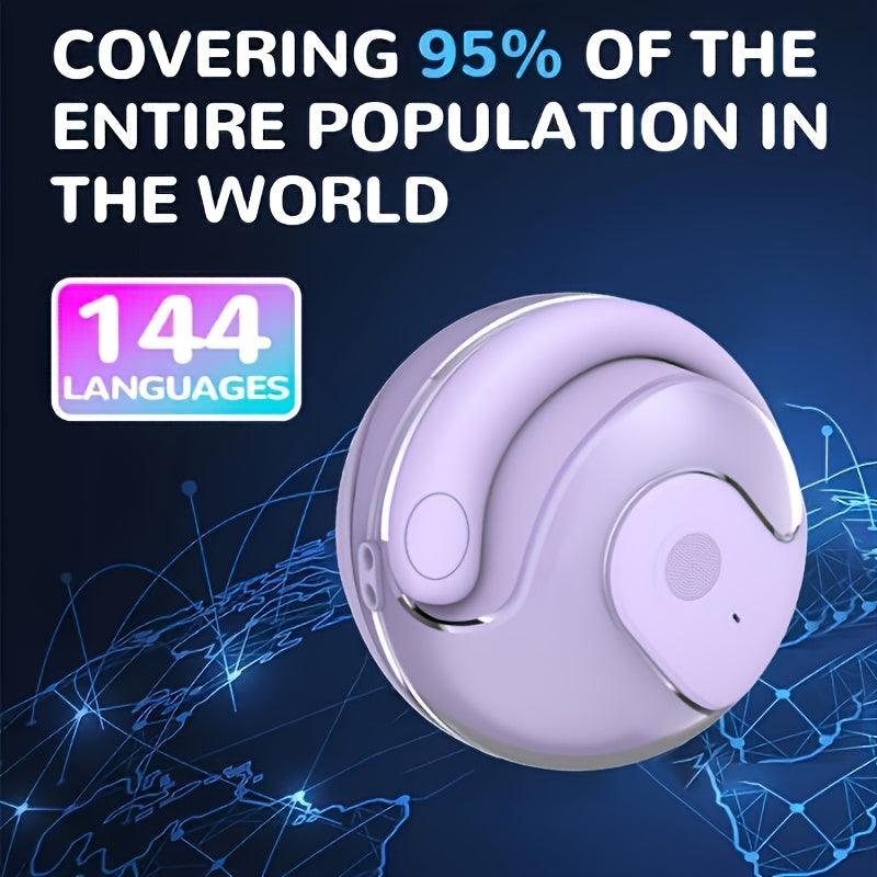 Wireless Translation Earphones - TWS Earbuds with 100 Languages Support