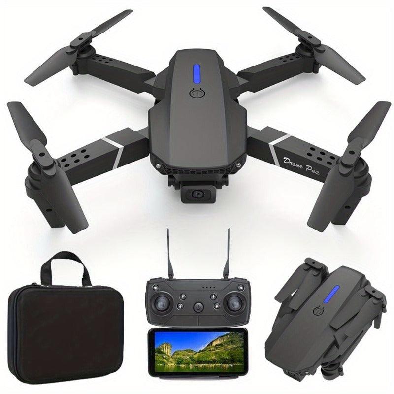 E88 HD Wifi Drone - Foldable Quadcopter with Camera and Obstacle Avoidance