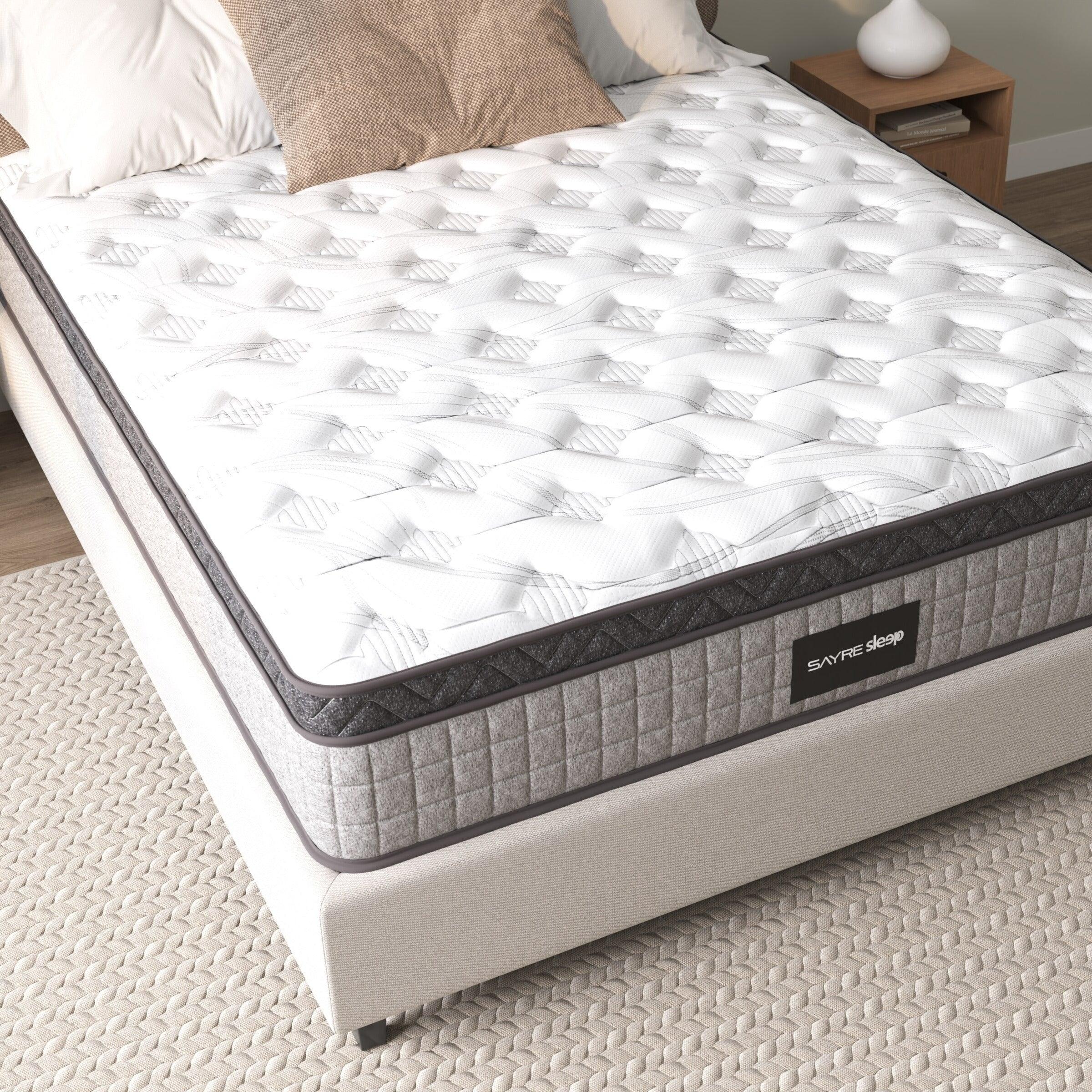 Hybrid Innerspring Gel Memory Foam Mattress - USA Made Motion Isolation