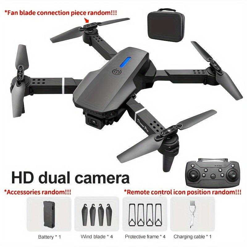 E88 HD Wifi Drone - Foldable Quadcopter with Camera and Obstacle Avoidance