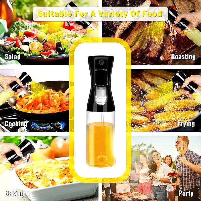 Pulvérisateur d'huile de cuisine 200/300 ml | Brumisateur pour cuisson et grillades