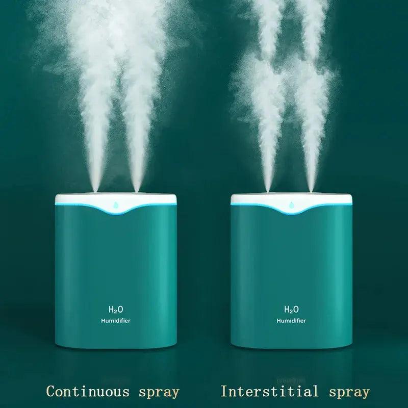 Humidificateur d'air à double pulvérisation 2000 ml