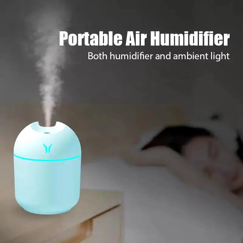 250ML USB Mini Aroma Diffuser | Essential Oil Night Lamp for Home & Car