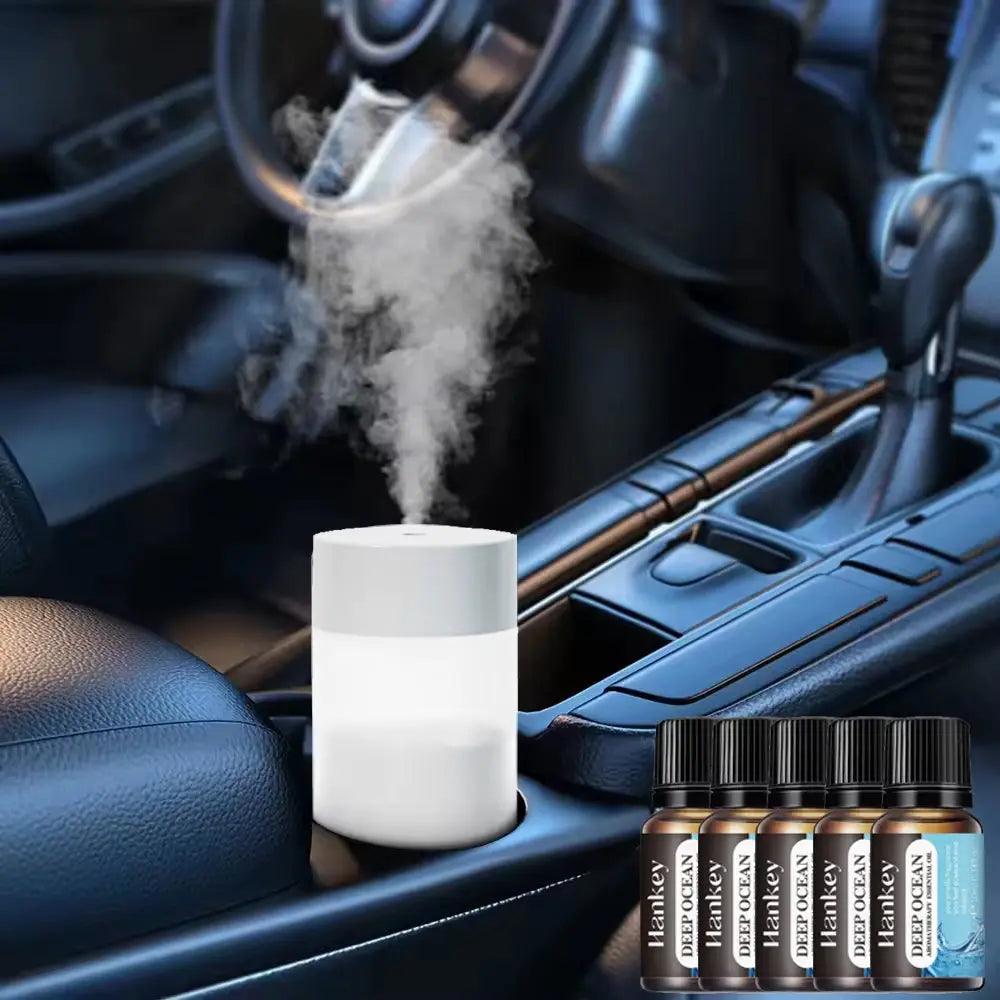 260ML Air Humidifier Ultrasonics Mini Aromatherapy  LED Lamps for Home Car