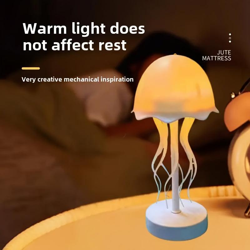 Jellyfish Aromatherapy Diffuser - Colorful Humidifier with LED Light Quiet Operation USB Charging - STOREBLITZ