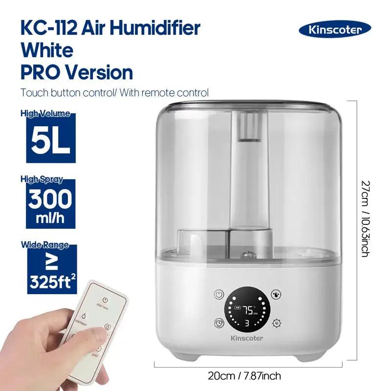 Humidificateur d'arômes professionnel de grande capacité de 3 L | Télécommande et minuterie