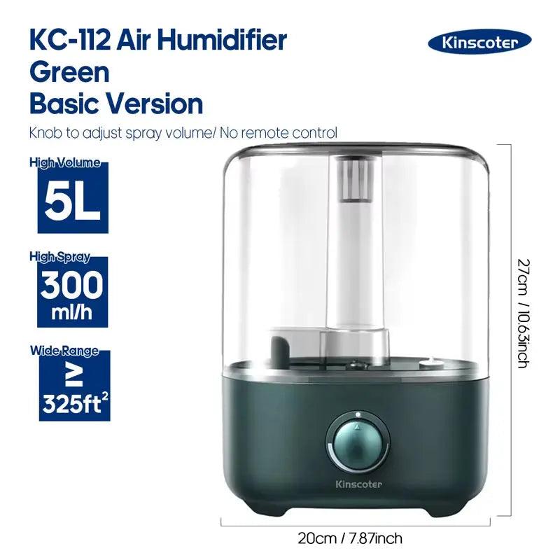 3L Professional Large Capacity Aroma Humidifier | Remote Control & Timer - STOREBLITZ