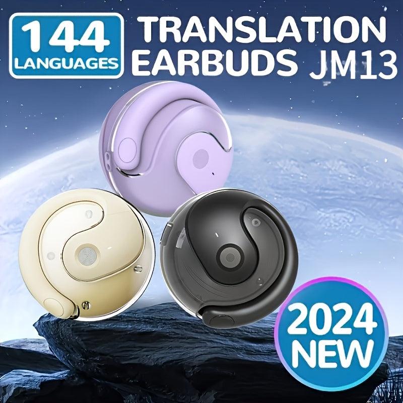 Wireless Translation Earphones - TWS Earbuds with 100 Languages Support