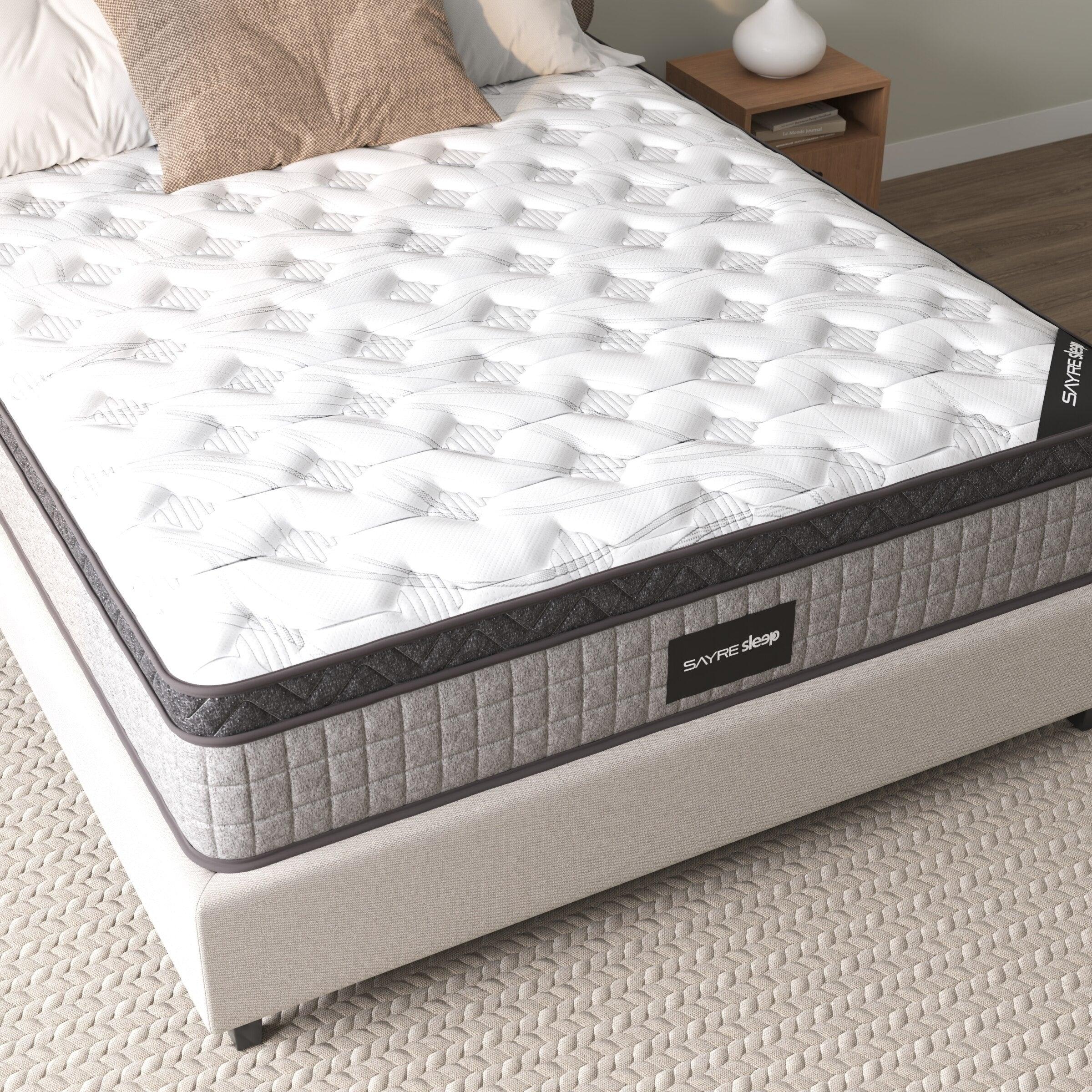 Hybrid Innerspring Gel Memory Foam Mattress - USA Made Motion Isolation