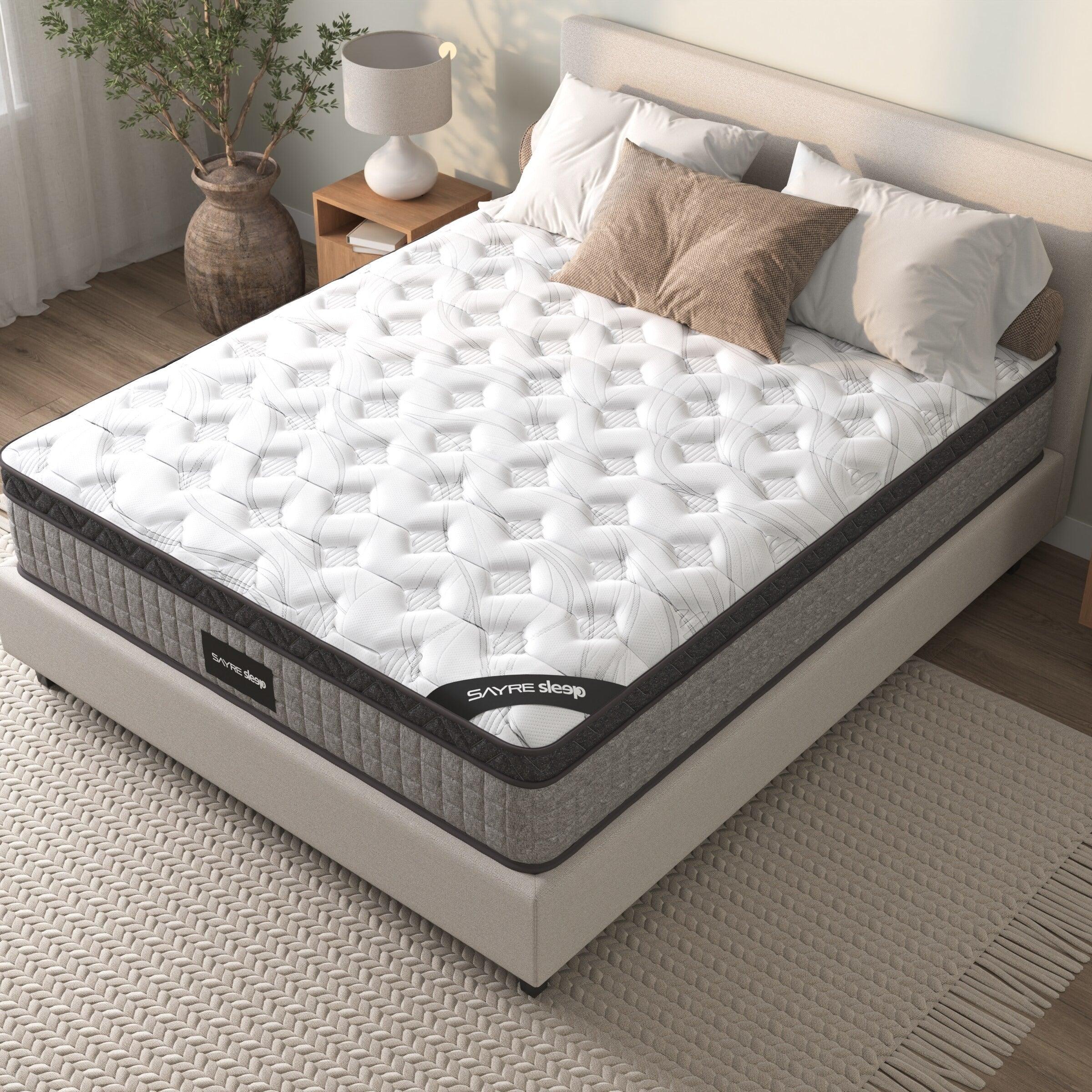 Hybrid Innerspring Gel Memory Foam Mattress - USA Made Motion Isolation