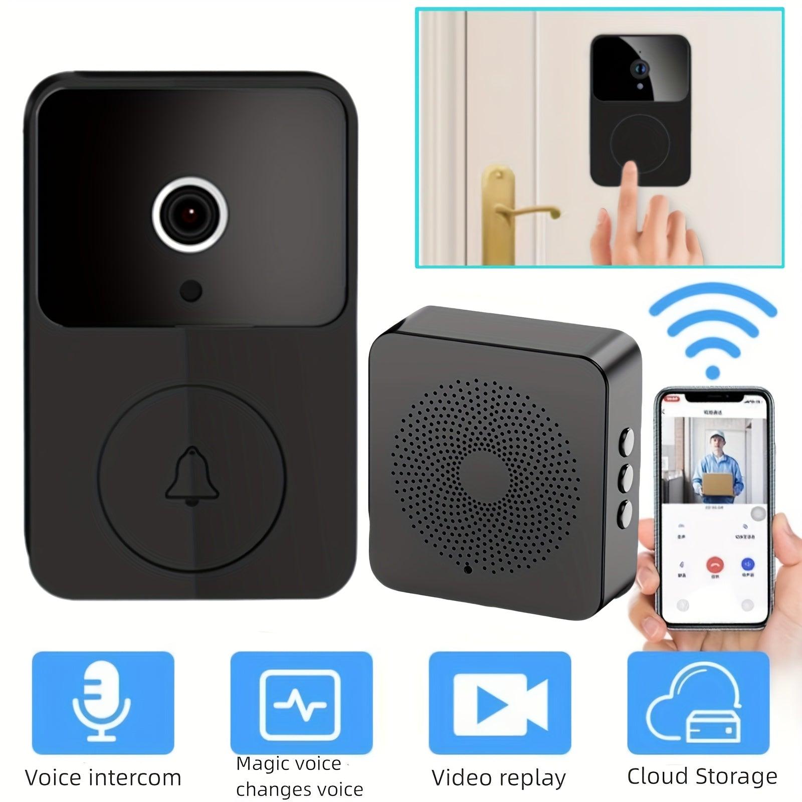 Smart Video Doorbell Camera - Wireless HD Night Vision with Two-Way Intercom - STOREBLITZ