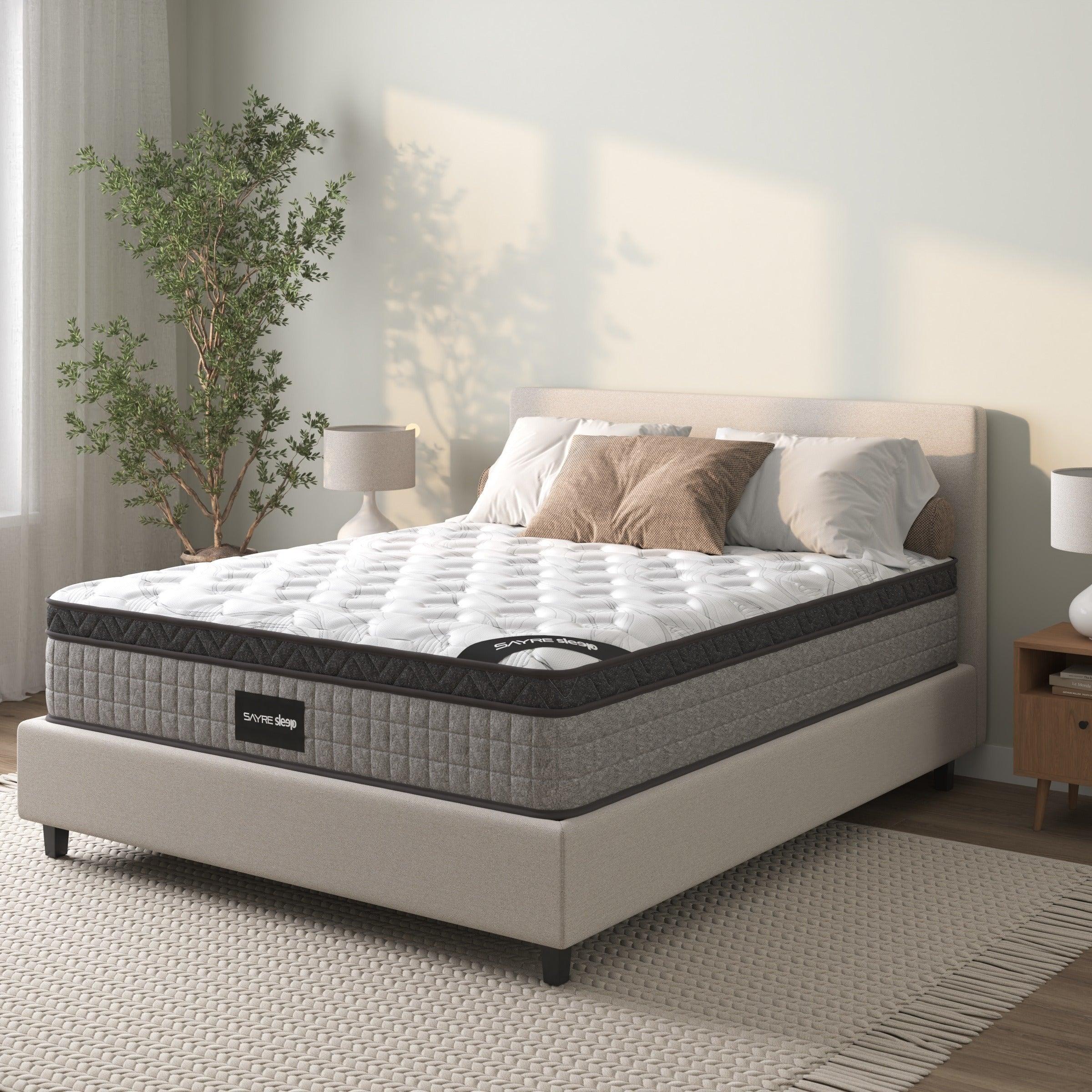 Hybrid Innerspring Gel Memory Foam Mattress - USA Made Motion Isolation