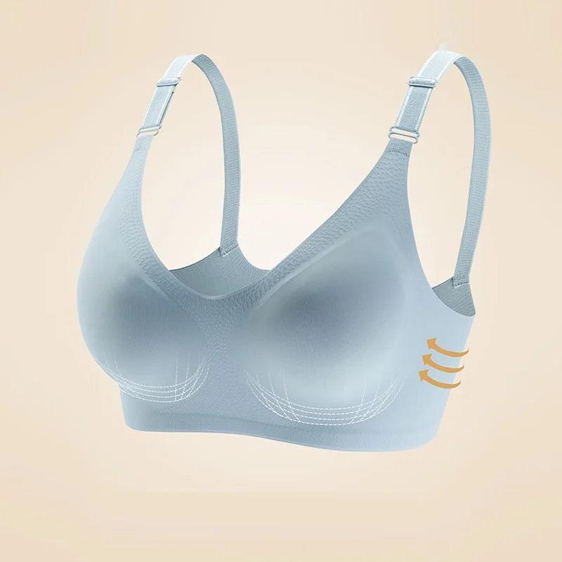 Seamless Wireless Womens Bra - Soft Jelly Color Nursing Lingerie