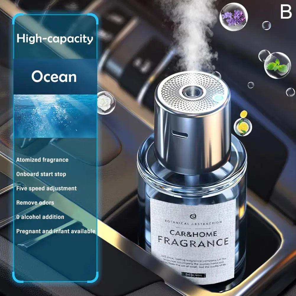 Diffuseur d'huiles essentielles et humidificateur pour voiture - Parfum intelligent de grande capacité