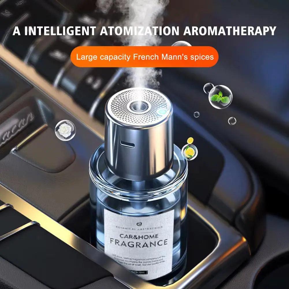 Diffuseur d'huiles essentielles et humidificateur pour voiture - Parfum intelligent de grande capacité