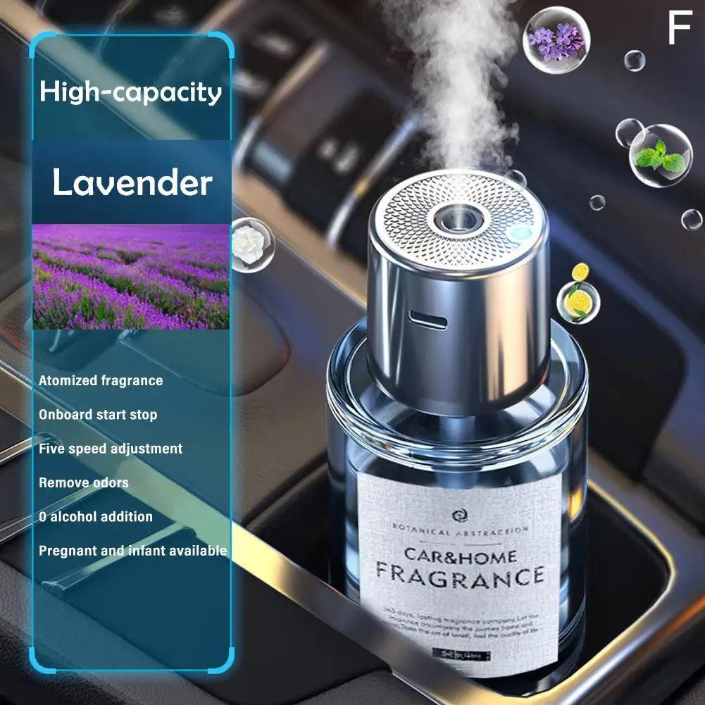 Diffuseur d'huiles essentielles et humidificateur pour voiture - Parfum intelligent de grande capacité