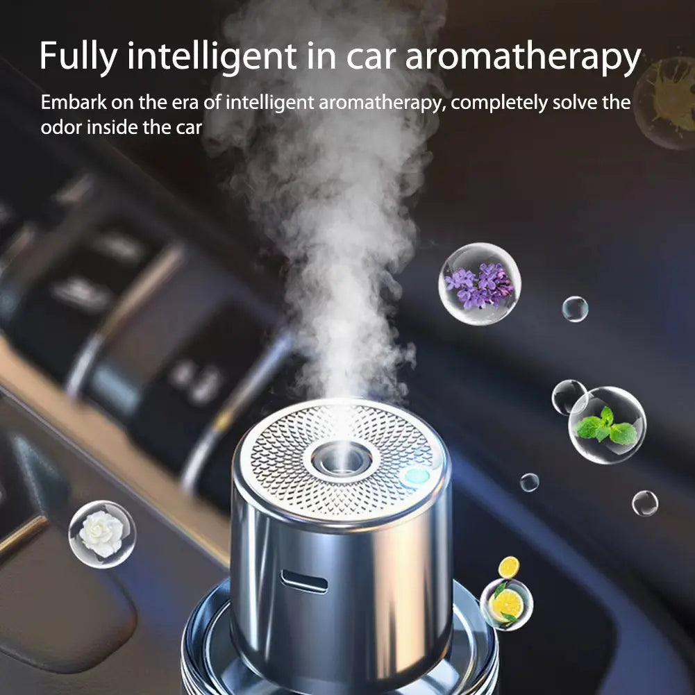 Humidificateur de parfum monté sur voiture - Diffuseur d'huiles essentielles d'aromathérapie