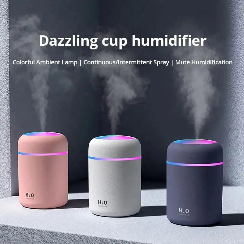 Humidificateur d'air portable avec pulvérisateur à brume fraîche 