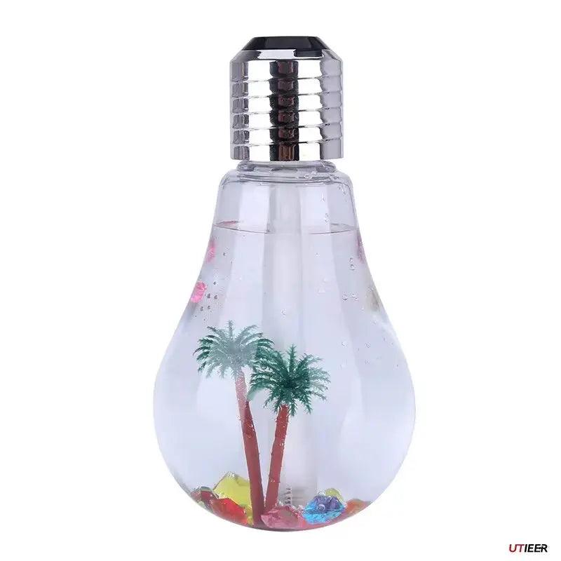 Creative USB Landscape Mist Night Light | Colorful Humidifier Bulb