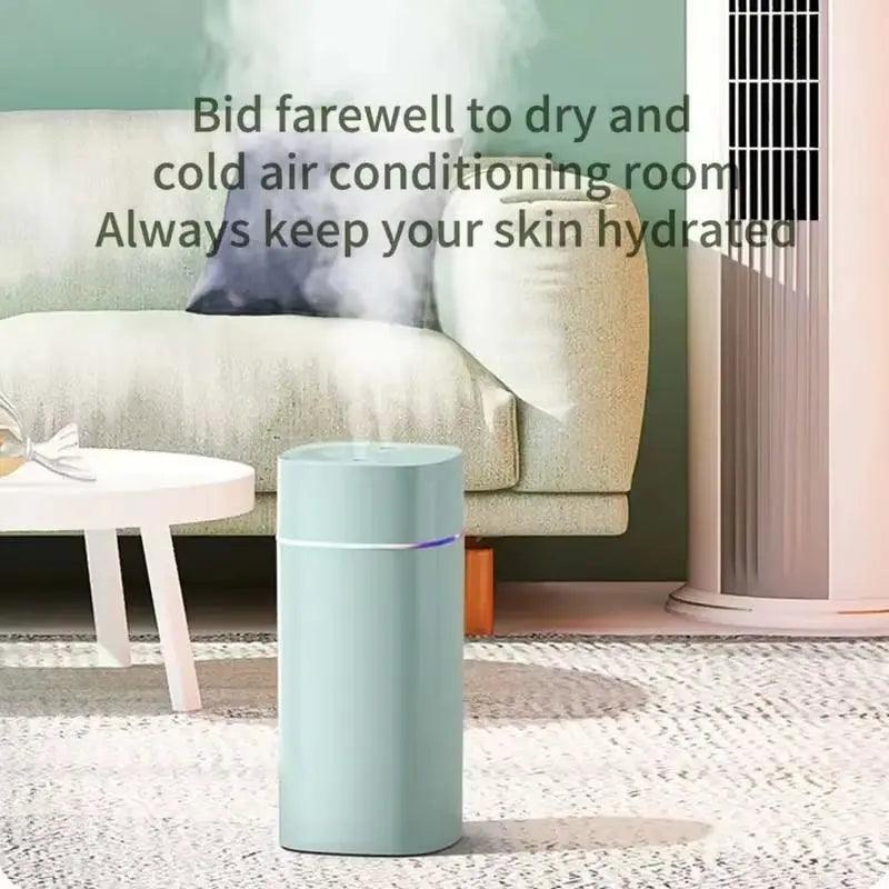 Humidificateur nano à lumière à sept couleurs et à deux vitesses