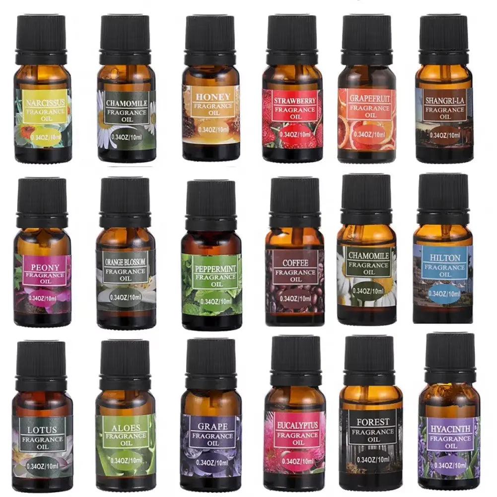 Essential Oils for Diffusers - 27 Fragrance Aromatherapy Blends