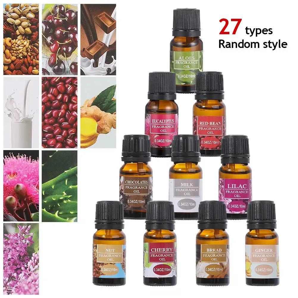 Essential Oils for Diffusers - 27 Fragrance Aromatherapy Blends