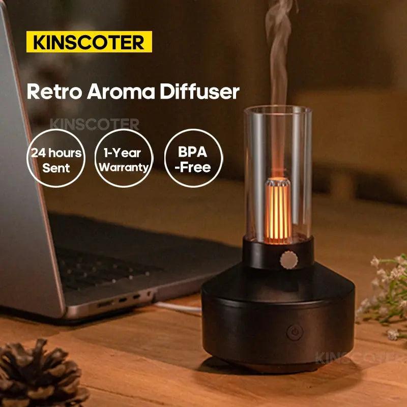 KINSCOTER Home Tragbarer Aromadiffusor und Luftbefeuchter 