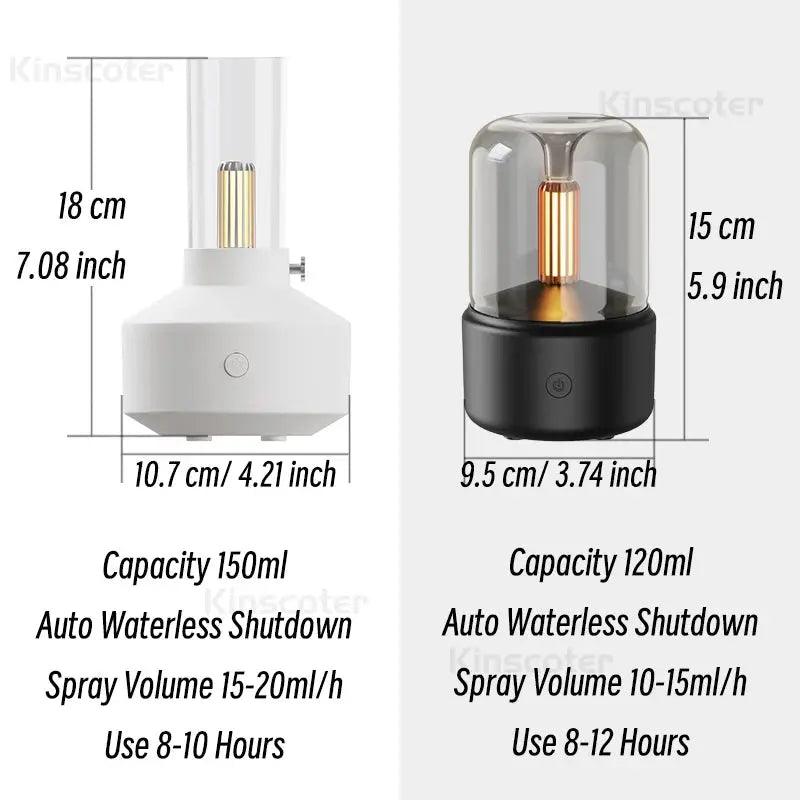 KINSCOTER Home Tragbarer Aromadiffusor und Luftbefeuchter 