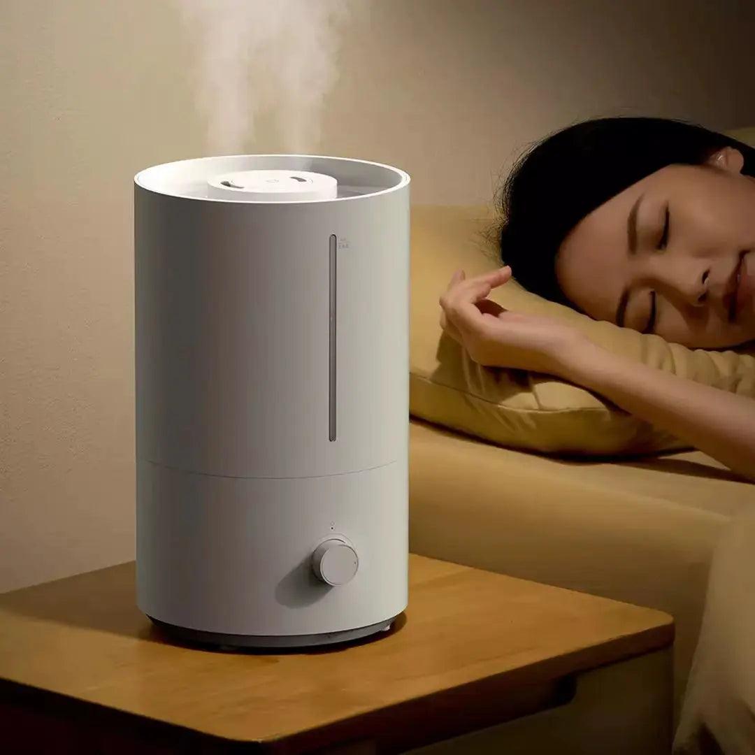 MIJIA 4L Top Fill Cool Mist Humidifier - 30H Runtime Antibacterial for Large Rooms