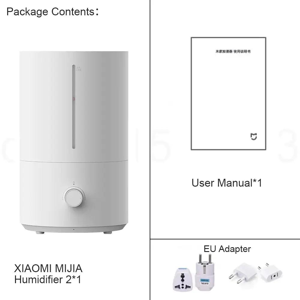 MIJIA 4L Top Fill Cool Mist Humidifier - 30H Runtime Antibacterial for Large Rooms - STOREBLITZ