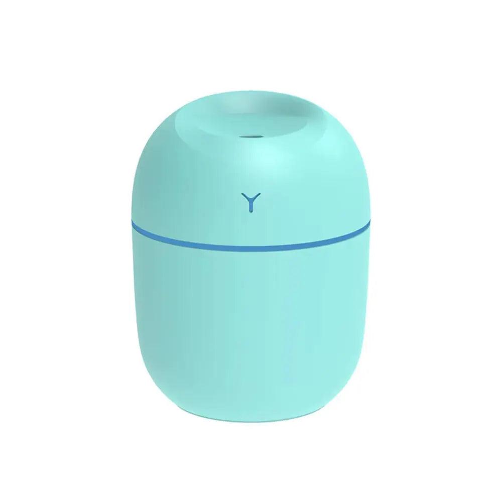 Mini humidificateur d'air diffuseur d'huiles essentielles - Portable 220 ml avec veilleuse LED pour la maison, la voiture, le bureau