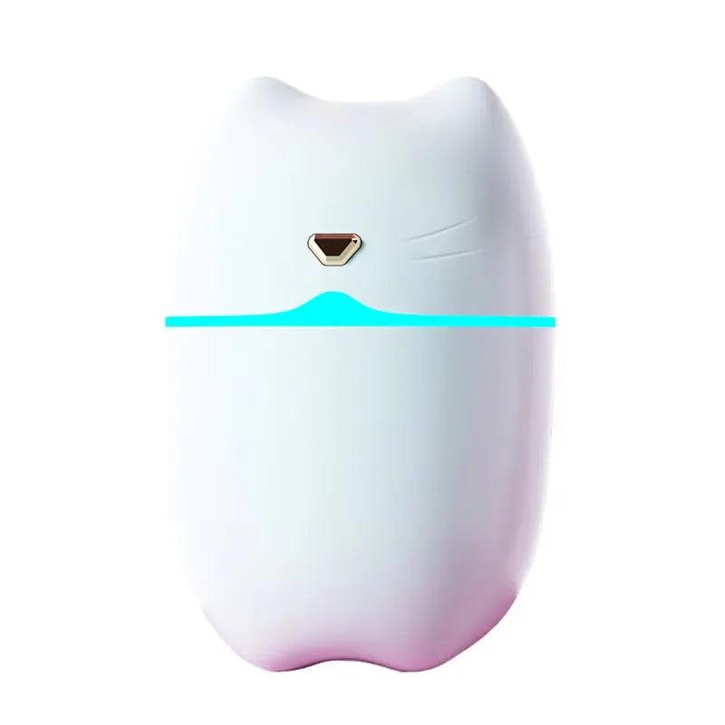 Mini 3-in-1 Katzen-Luftbefeuchter-Diffusor mit Nachtlicht - USB-Nebelmacher