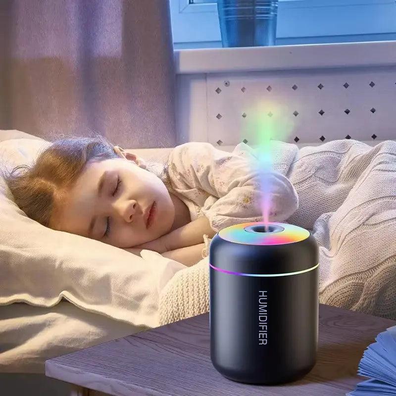 Mini USB Aroma Diffuser - Electric Humidifier Purifier for Car Home Bedroom