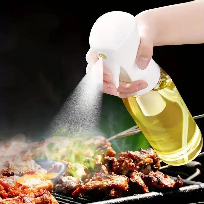 Multi-Size Oil Spray Bottle | Kitchen Cooking Dispenser for Olive Oil & Vinegar