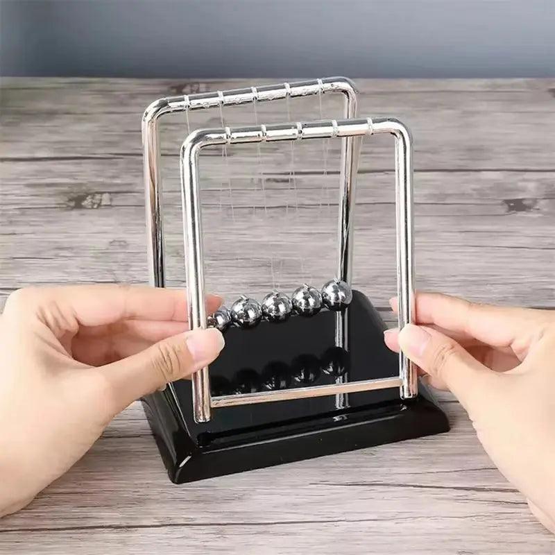 Newton's Cradle Physics Desk Toy | Scientific Gravity Pendulum Decor