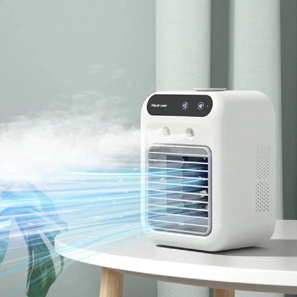 Portable Air Conditioner Water Cooling Fan for Rooms Cars - STOREBLITZ