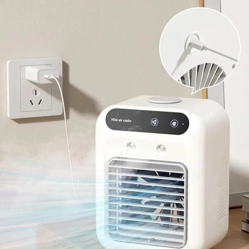 Tragbarer Wasserkühlventilator für Klimaanlagen für Zimmer und Autos