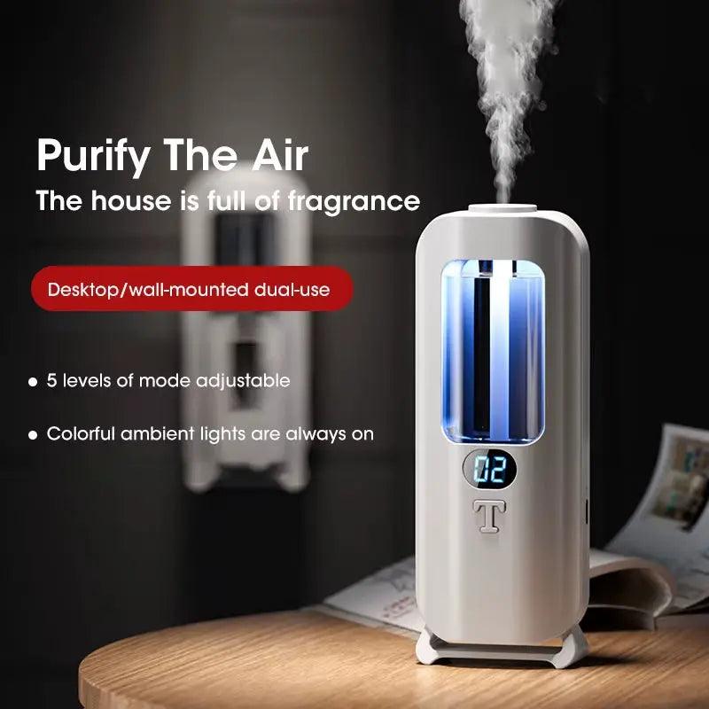 Portable USB Air Humidifier  Aromatherapy Diffuser - Odor Removal Spray Machine