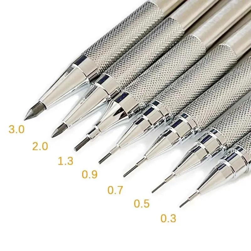 Professional Metal Mechanical Pencil Set | Artist & Office Drawing Kit