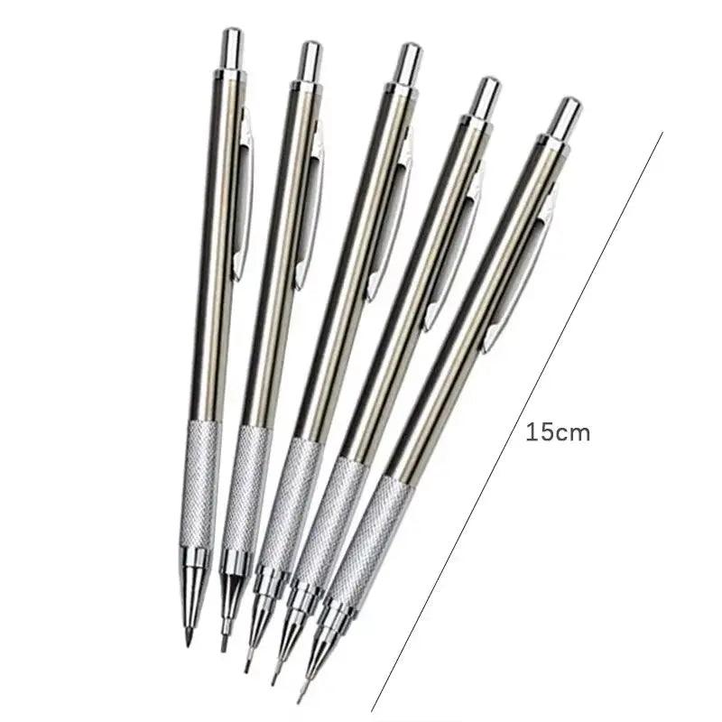 Professional Metal Mechanical Pencil Set | Artist & Office Drawing Kit