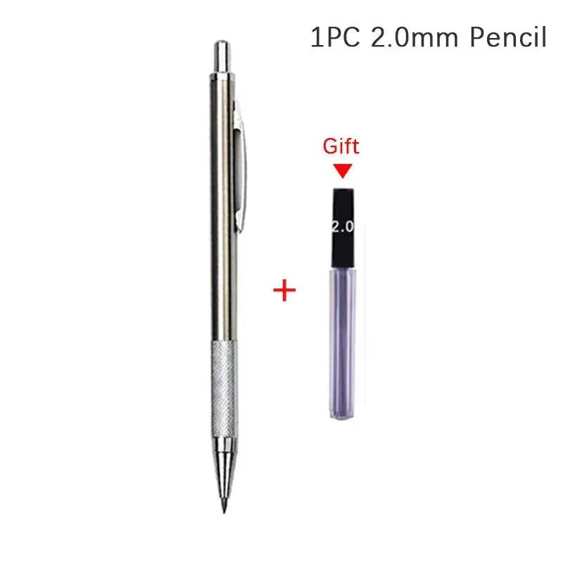 Professional Metal Mechanical Pencil Set | Artist & Office Drawing Kit