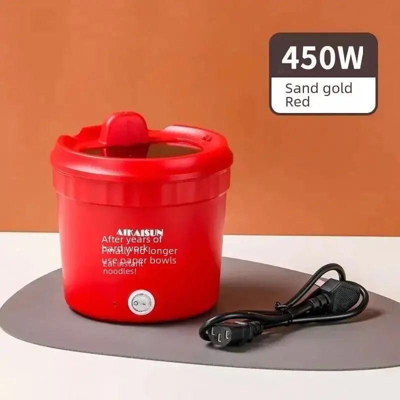 Multifunctional Mini Electric Cooker - Non-Stick Hot Pot Rice Cooker  Frying Pan