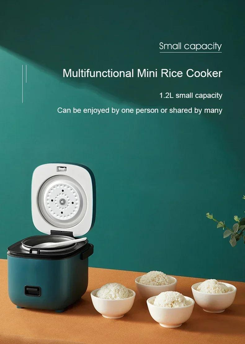 Mini Rice Cooker - 2025 Intelligent Multifunctional Cooker for 1-2 Persons