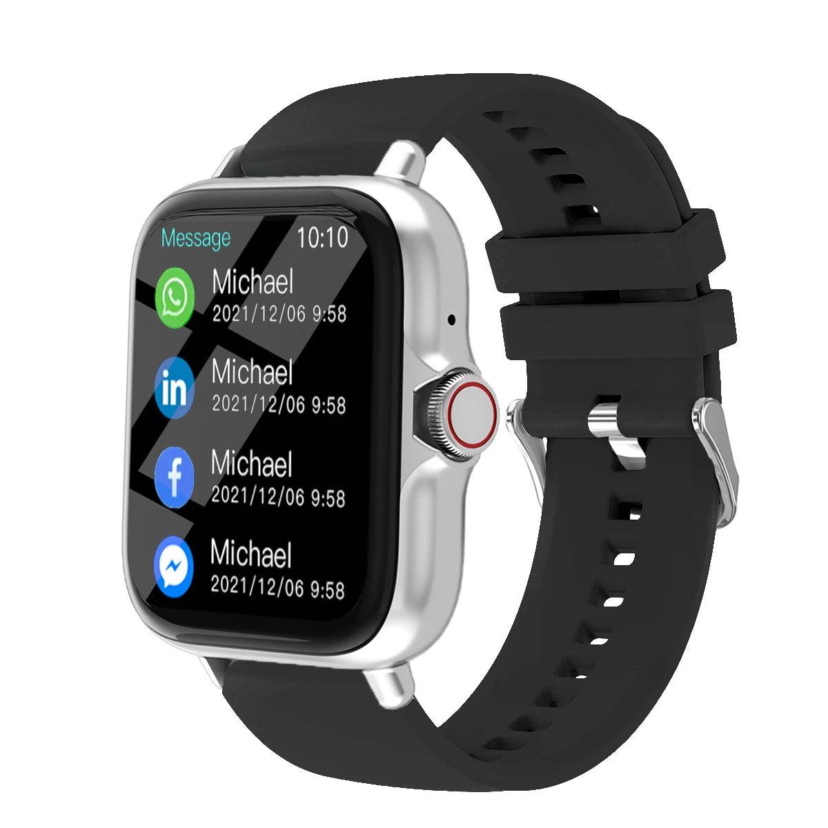 Smart Watch - 183 Waterproof Fitness Tracker with Call Alerts and Pedometer