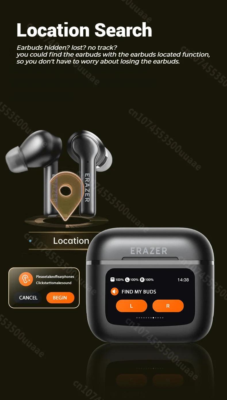 Lenovo Erazer XP1 Wireless Earbuds - Active Noise Cancelling Bluetooth