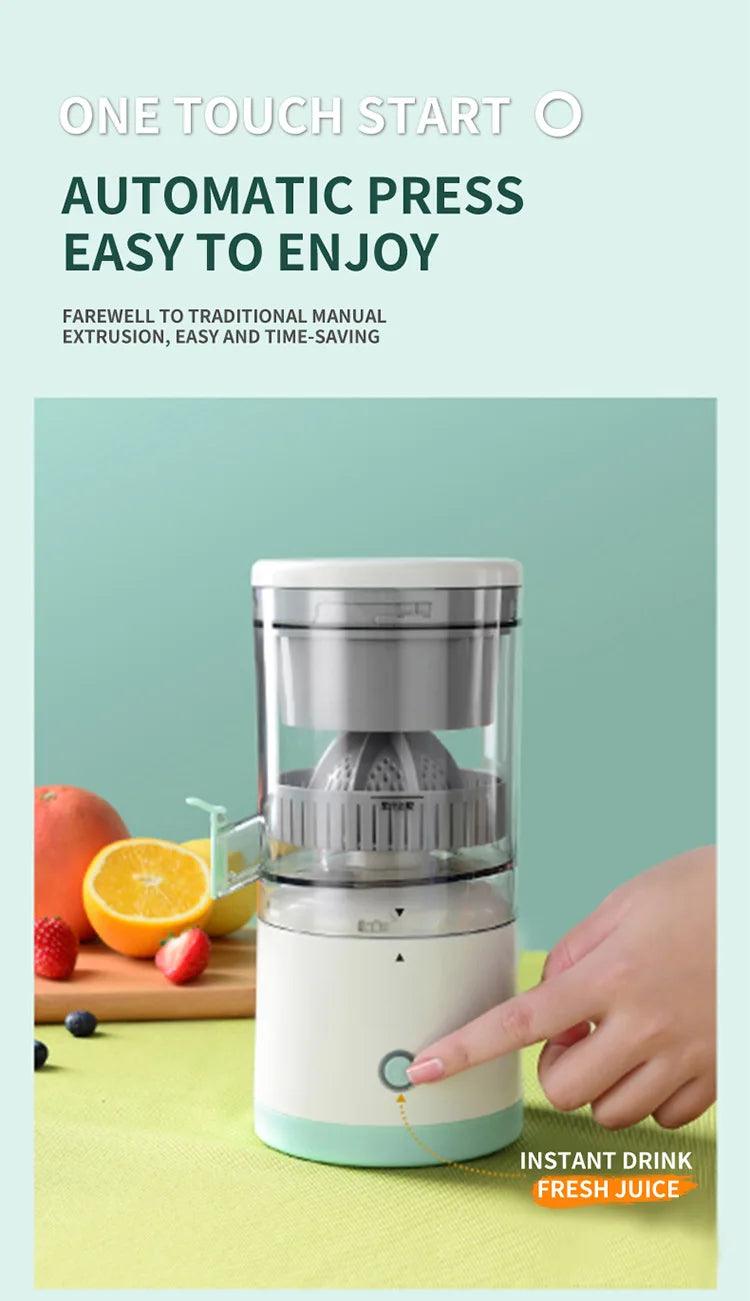 Portable Electric Juicer - USB Rechargeable Mini Citrus Blender