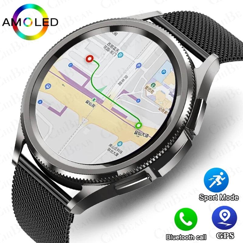 Samsung Galaxy Watch6 Classic - Waterproof GPS Smartwatch with Bluetooth Call  Health Tracking