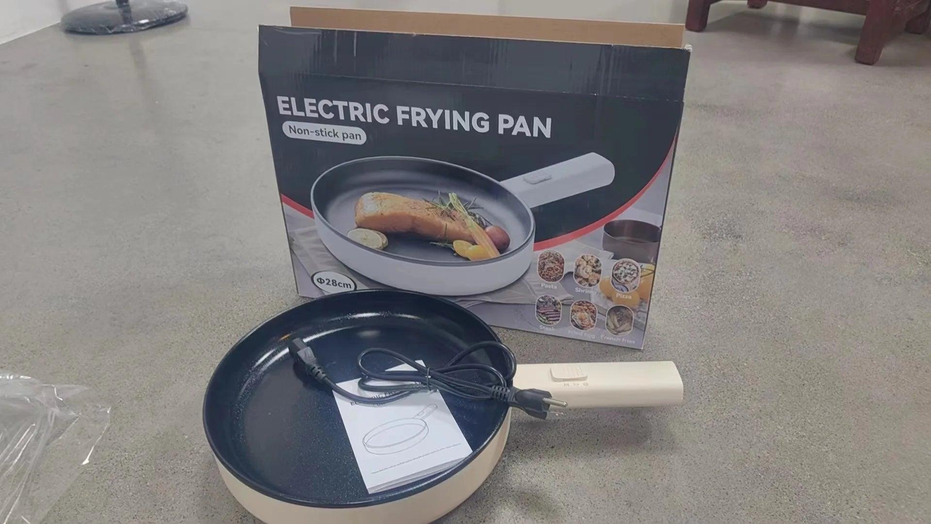 Electric Frying Pan - Mini Portable Hotpot Cooker 110V220V