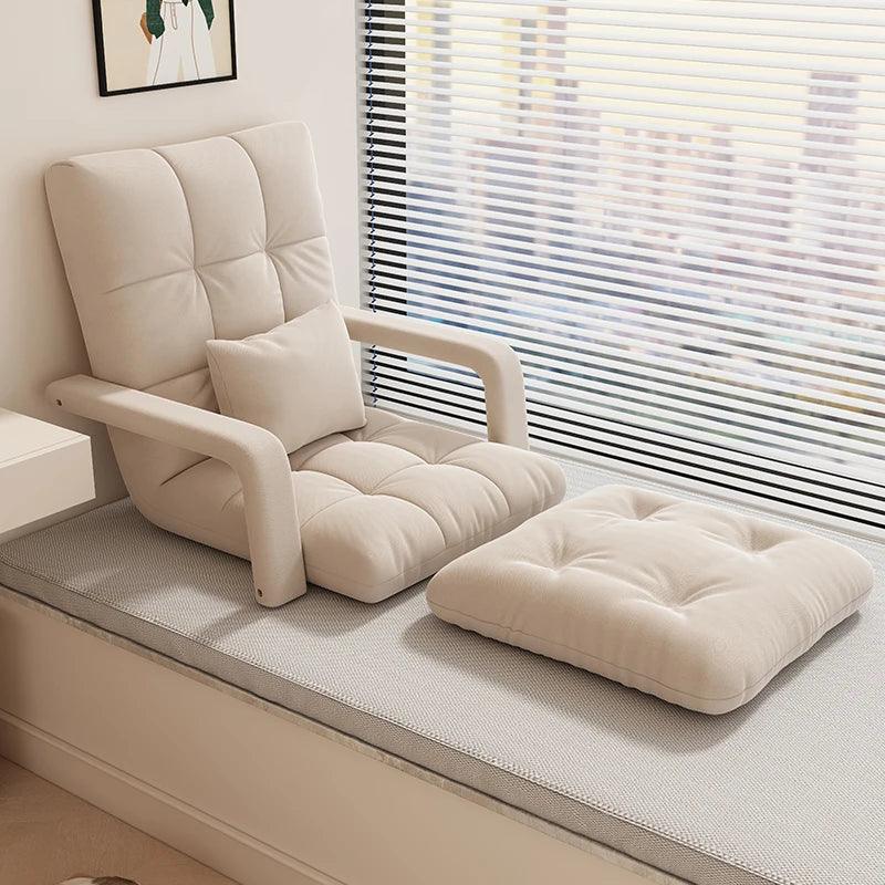 Folding Sofa Bed - Bay Window Sofa Chair for Bedroom  Office